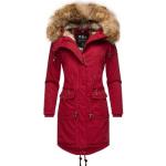 Rote Navahoo Mini Kapuzenmäntel mit Reißverschluss für Damen Größe XS für den für den Winter 