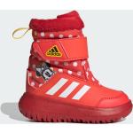 Reduzierte Rote adidas Winterplay Entenhausen Minnie Maus High Top Sneaker & Sneaker Boots aus Gummi für Kinder Größe 21 
