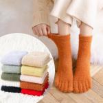 Hellgraue Thermo-Socken Handwäsche für Damen Einheitsgröße für den für den Winter 