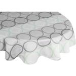 Mintgrüne Moderne Georg Chr. Wirth ovale Tischdecken aus Polyester maschinenwaschbar 