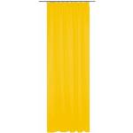 Gelbe Unifarbene Georg Chr. Wirth Gardinen nach Maß strukturiert aus Polyester 