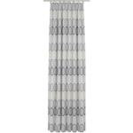 Wirth Vorhang nach Maß Zirbello, (1 St.) grau Gardinen Textilien