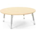 Moderne Runde Tische 120 cm aus Ahorn höhenverstellbar 