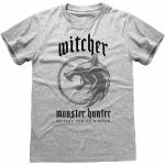 Graue Monster Hunter T-Shirts für Herren Größe XL 