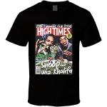 Wiz Khalifa and Snoopharajuku Streetwear Shirt Menand Devin High Times Magazine Stoner T Shirt