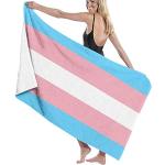 LGBT Trans Pride Badehandtücher & Badetücher schnelltrocknend 80x130 