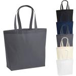 Marineblaue Einkaufstaschen & Shopping Bags 18l aus Baumwolle 