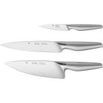 WMF Chef's Edition Messer-Set, 3-teilig, Küchenmesser, Silber