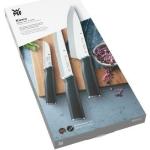 Schwarze WMF Kineo Messersets aus Edelstahl rostfrei 3-teilig 