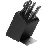 Schwarze WMF Spitzenklasse Plus Messerblöcke aus Edelstahl 6-teilig 