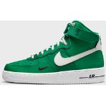Grüne Nike Air Force 1 High High Top Sneaker & Sneaker Boots mit Klettverschluss für Damen Größe 41 
