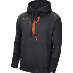 Schwarze Nike Herrenhoodies & Herrenkapuzenpullover mit Basketball-Motiv aus Fleece Größe L 