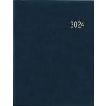 Blaue Buchkalender aus Papier 