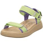 Grüne Woden Outdoor-Sandalen aus Textil für Damen Größe 40 für den für den Sommer 
