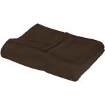 Braune bader Kuscheldecken & Wohndecken aus Textil maschinenwaschbar 120x170 