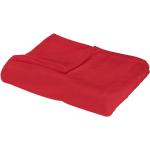 Rote bader Kuscheldecken & Wohndecken aus Polyester maschinenwaschbar 120x170 