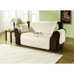 Cremefarbene bader Sofaüberwürfe & Sofaschoner mit Reißverschluss aus Textil rutschfest 50x70 