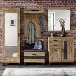 Reduzierte Garderoben Sets & Kompaktgarderoben aus Massivholz 5-teilig 
