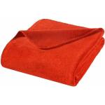 Reduzierte Rote Kuscheldecken & Wohndecken aus Textil trocknergeeignet 150x200 