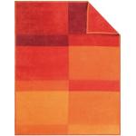 Orange IBENA Kuscheldecken & Wohndecken aus Baumwollmischung 150x200 