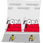 Rote Die Peanuts Snoopy Kuscheldecken & Wohndecken mit Tiermotiv 