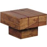 Wohnling Quadratische Massivholz-Couchtische aus Palisander Breite 0-50cm, Höhe 0-50cm, Tiefe 0-50cm 
