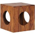 Moderne Wohnling Nachhaltige Runde Massivholz-Couchtische 35 cm aus Palisander Breite 0-50cm, Höhe 0-50cm, Tiefe 0-50cm 