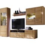 Braune MCA furniture Sena Holz-Wohnwände aus Massivholz Breite 50-100cm, Höhe 200-250cm, Tiefe 50-100cm 