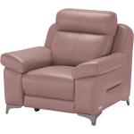 Wohnwert Relaxsessel Arianna - rosa/pink - Materialmix - 115 cm - 98 cm - 103 cm - Polstermöbel > Sessel > Ledersessel