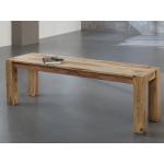 Rustikale Wolf Möbel Yoga Holzbänke aus Palisander Breite 100-150cm, Höhe 100-150cm, Tiefe 0-50cm 