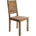 Rustikale Wolf Möbel Yoga Holzstühle mit Tiermotiv aus Palisander Breite 0-50cm, Höhe 100-150cm, Tiefe 0-50cm 