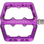 Wolf Tooth Waveform Aluminium Pedals - Small ultraviolet purple