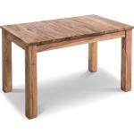 Braune Wolf Möbel Yoga Esstische Holz aus Holz ausziehbar Breite 100-150cm, Höhe 100-150cm, Tiefe 50-100cm 