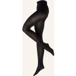Schwarze Wolford Velvet Feinstrumpfhosen aus Samt für Damen Größe XS 