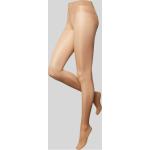 Wolford Strumpfhose in semitransparentem Design Modell 'Satin Touch' (XS Sand)