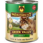 WOLFSBLUT Green Valley Lamm & Lachs mit Kartoffeln 12x800g Hundenassfutter (12 x 800,00 g)