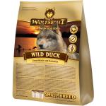 2 kg WOLFSBLUT Wild Duck Trockenfutter für Hunde aus Eisen mit Ente & Kartoffel 