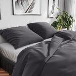Grüne Bettwäsche Sets & Bettwäsche Garnituren mit Reißverschluss aus Baumwolle maschinenwaschbar 135x200 