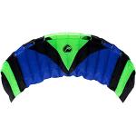 Wolkenstürmer® Paraflex Sport 2-Leiner Lenkmatte 2.3 (blau) - „Ready to Fly“ Lenkmatte inkl. Dyneema & Lenkbar - Zweileiner Lenkdrachen für Jugendliche und Erwachsene