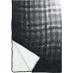 Wolldecke Juhannus white-black 100x150