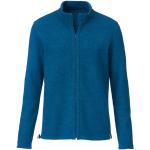 Blaue Atmungsaktive Mufflon Nachhaltige Stehkragen Stehkragenhemden mit Reißverschluss aus Wolle für Herren Größe XXL 