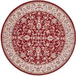 Rote Theko Runde Runde Teppiche 240 cm aus Textil 
