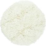 Weiße Theko Runde Runde Teppiche 200 cm aus Textil 
