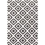 Reduzierte Schwarze Moderne Morgenland Kelim Teppiche aus Wolle 160x230 