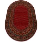 Burgundfarbene Dywany Łuszczów Ovale Teppiche aus Textil 200x300 