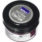 Woly Shoe Cream, Unisex Erwachsene Schuhpflegeprodukt , Rot (Bordeaux) , 50 ml