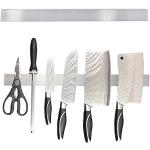 Womdee Magnetischer Messerhalter, magnetische Messerleiste, Edelstahl, magnetisch, einfache Montage, Messerhalter für Wand, Küche, Zuhause, 50 cm