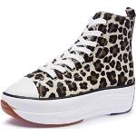 Women's Canvas Casual Shoes Dating Platform Slip-O