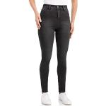 Schwarze wonderjeans Slim Fit Jeans aus Denim für Damen Weite 38 
