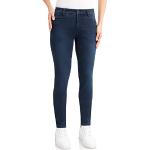 Blaue wonderjeans Slim Fit Jeans aus Denim für Damen Weite 36 